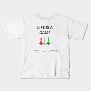 LIFE IS A GAME Kids T-Shirt